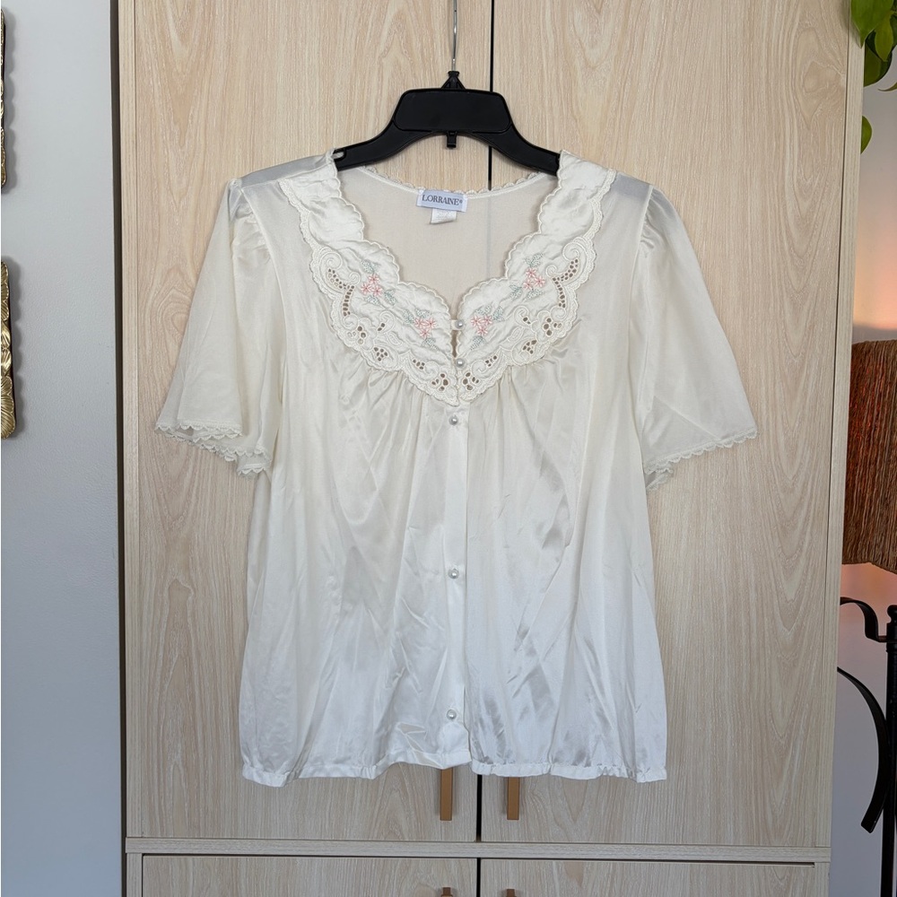 Vintage Embroidered Blouse